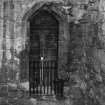 Detail of opening in North East chamber