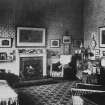 Interior view of the smoking room, Valleyfield.