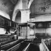 Interior - view towards magistrates pew
Copy of vintage photograph.
