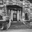 Front elevation - entrance doorway