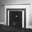 Detail of fireplace from the 1st floor (East) flat