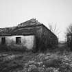 View from East of carriage house court showing byre and cattle shed range. 
Photosurvey 10 February 1994 at Kilrie Farm