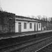 View from NNW showing up platform waiting room.