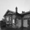 Detail.  Ticket office and entrance from NW.