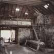 View from N end of engine house - note the boiler chimney right hand corner of the frame, photographed 9 May 1994