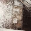 Detail of former steam engine base, photographed 9 May 1994