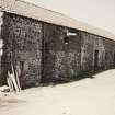 View from SE of threshing and straw barn, photographed 9 May 1994