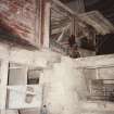 View from S end of threshing machine, photographed 9 May 1994