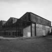 Hangars, view of west end