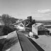 Elevated view from E of lime works