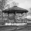 Fife. Cupar. Nicholson Park. Bandstand, view from East.