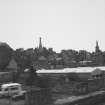 View from South Bridge, showing premises to the rear of Crossgate