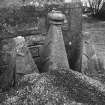 Detail of finials