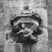 Falkland Palace
Detail showing corbel carved with an angel holding an arma Christi emblem; South front, South range