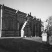 View from West showing statue of Onesiphorus Tyndall Bruce