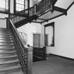 Interior, view of main staircase