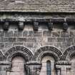 Detail of corbels on south wall of chancel