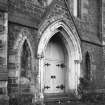 Main doorway of church