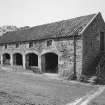 View of cart shed from SE