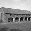 View of cart shed from SW