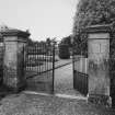 Garden gates, detail