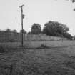 Garden wall, view from NE