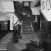 Second floor, 18th century staircase, view from West