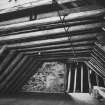 Interior - attic storey, general view of roof construction over central block, north of spine wall