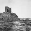 View of ruinous tower.