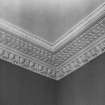 First floor drawing room, cornice detail