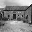 View from S of N end of courtyard