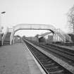 View from SW of the station footbridge