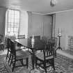 Interior. Ground floor. View of dining room from N.