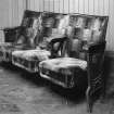 Auditorium, detail of specimen seats