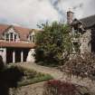 All Saints Episcopal Church.  
North East courtyard, view from South East.