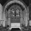 All Saints Episcopal Church, interior.  
View of chancel from West.