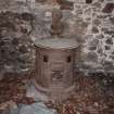 Detail of small boiler tub housed in detached building
Photographed 9 May 1994