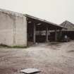 View from SE of portal framed shed and horse engine house
Photographed 9 May 1994