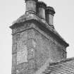 Detail of chimney stack.