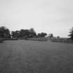 View of walled garden