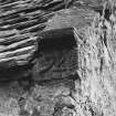 Detail of skewputt on North-West angle.
Insc: '94'.
