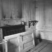 Interior.
General view of panelling in first floor apartment at West end.