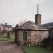 Churchyard watch house. View from SW