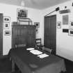 Interior. Vestry. View from W