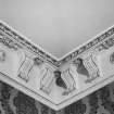 Interior.
Detail of ceiling cornice in entrance hall.