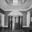 Interior.
General view of entrance hall from South-East.