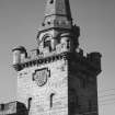 Steeple, detail from South-West.