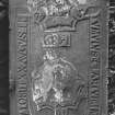 Turriff Church. Detail of tombstone.