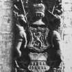 Aberdeen, Belmont Street, General.
General view of Heraldic panel on wall.