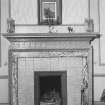 Aberdeen, Balgownie House.
General view of chimney piece in South-East room, Ground Floor.